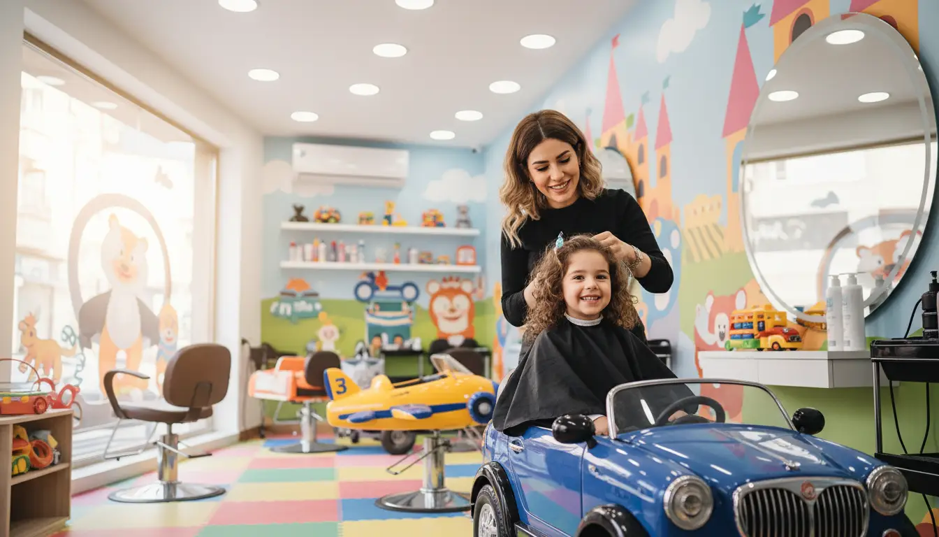 بهترین آرایشگاه کودک در تهران