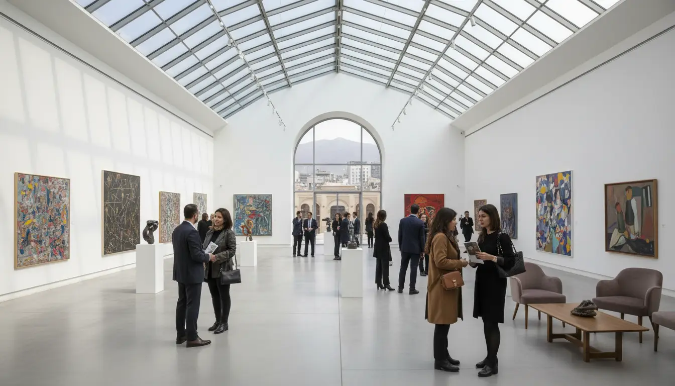 بهترین گالری هنری در تهران