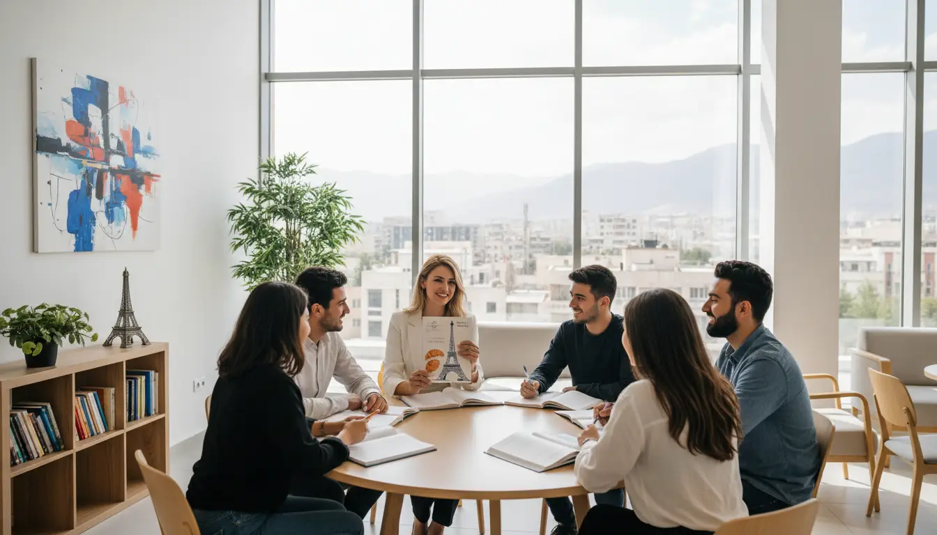 بهترین آموزشگاه زبان فرانسه در تهران