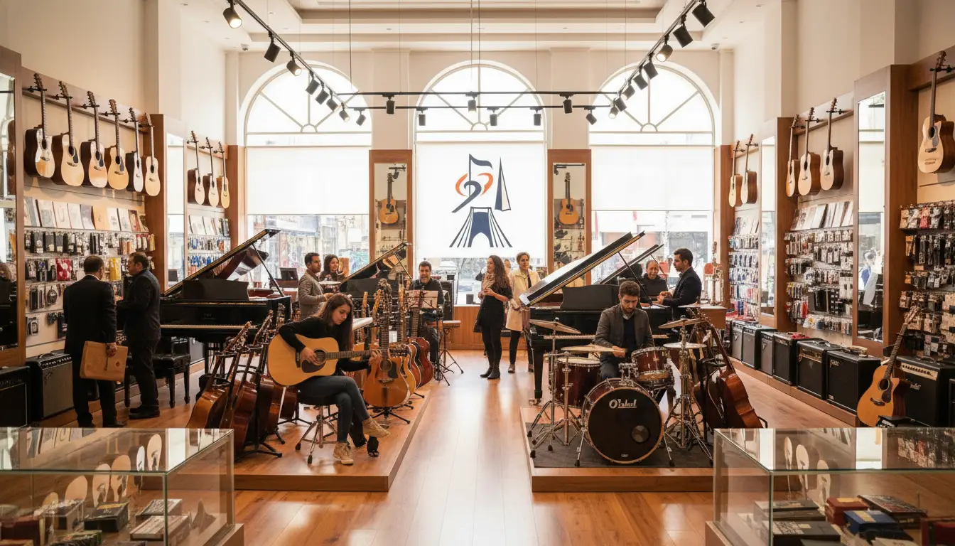 بهترین فروشگاه آلات موسیقی در تهران