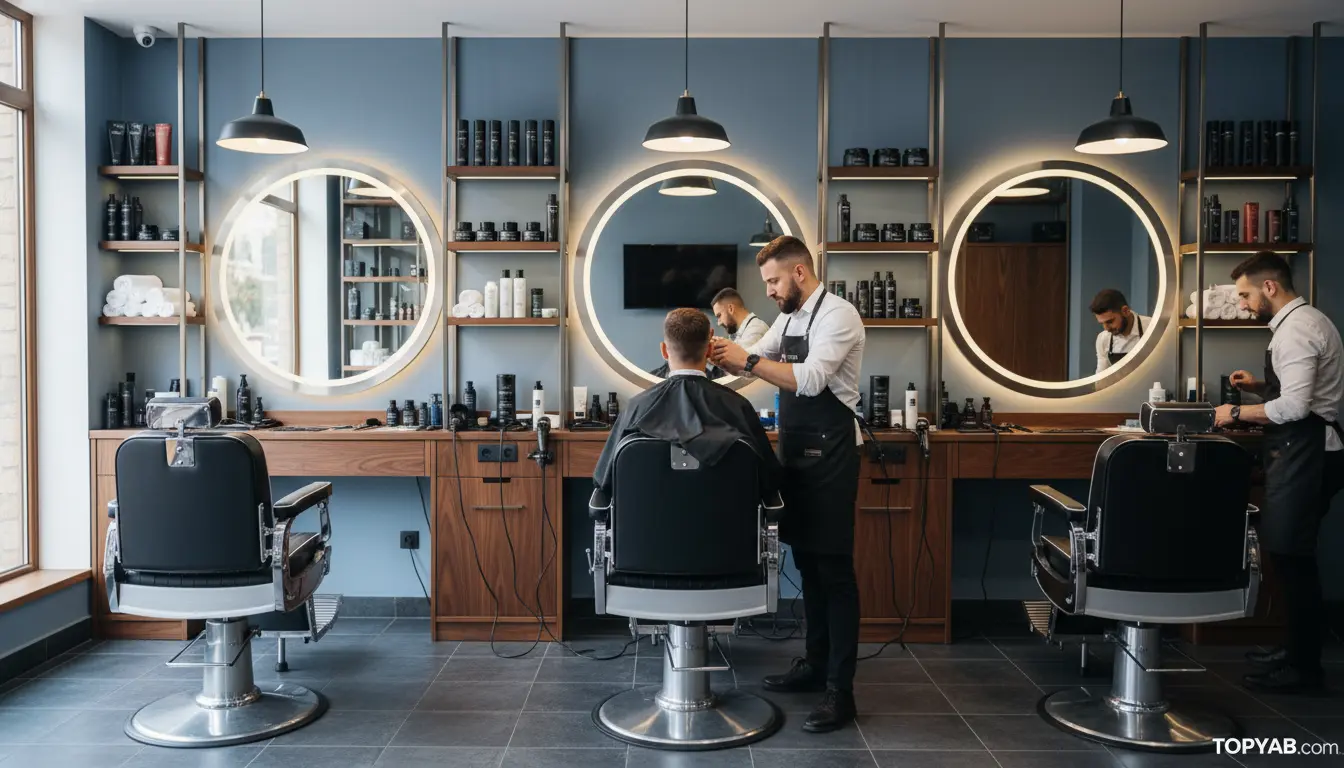 بهترین آرایشگاه مردانه کرج