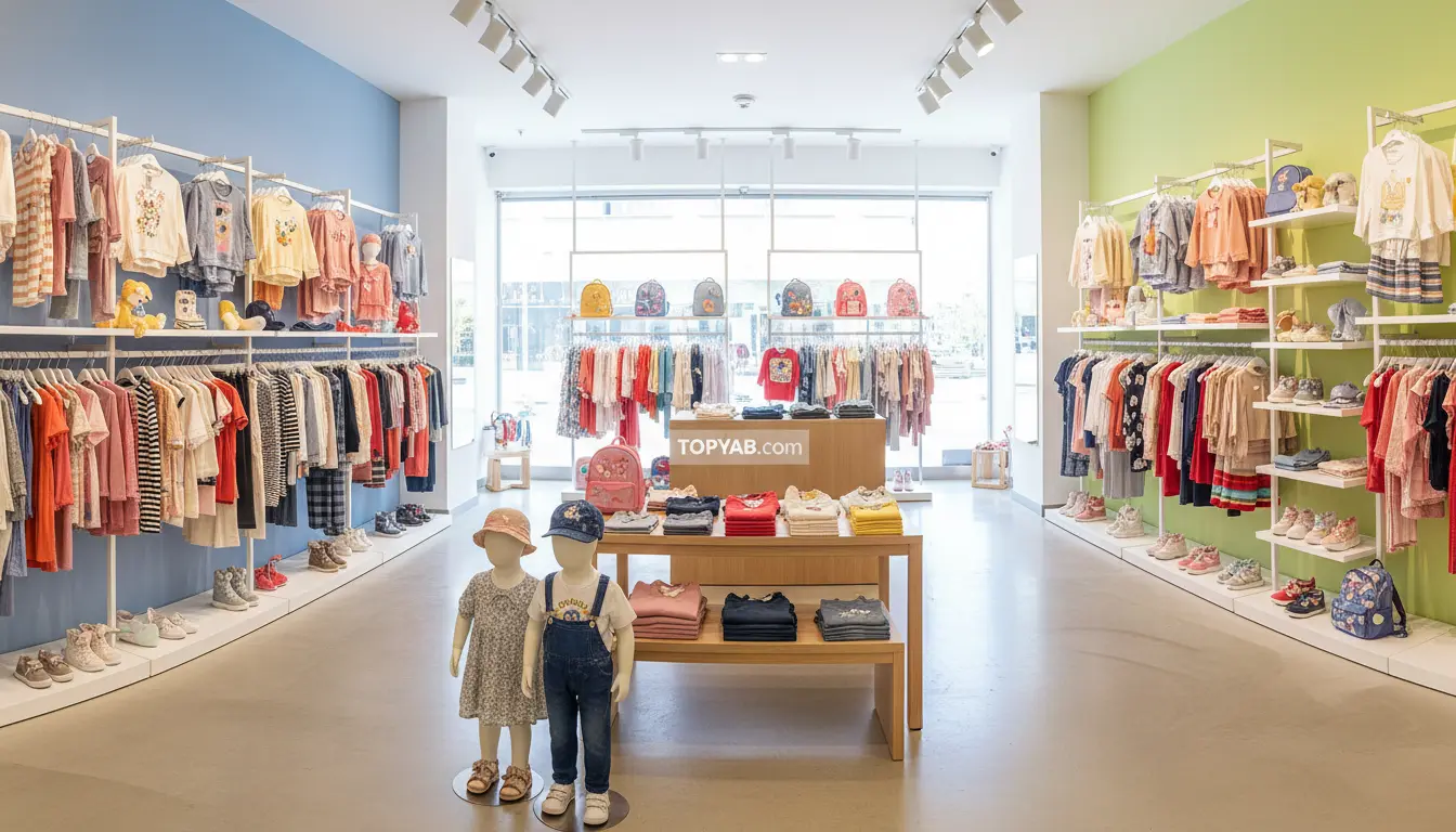 بهترین فروشگاه لباس بچه‌گانه در اندیشه