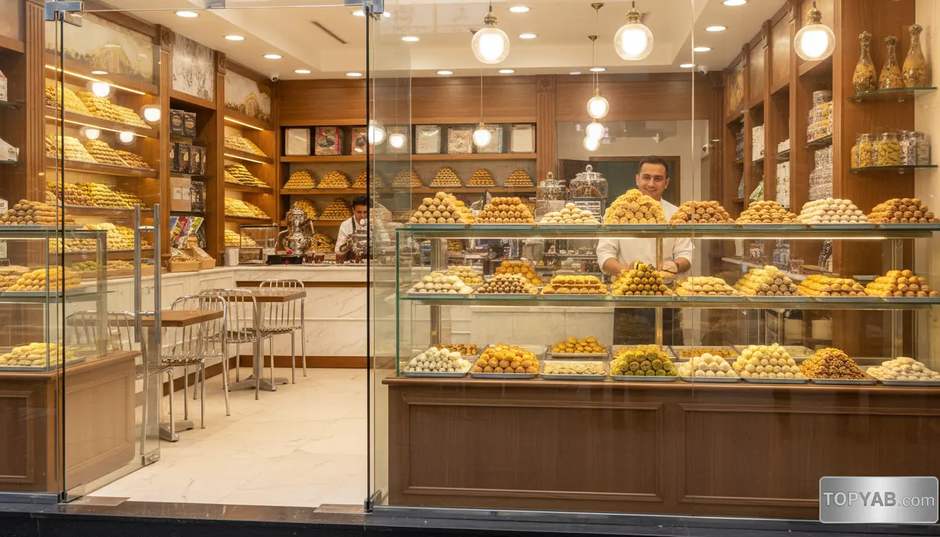 بهترین شیرینی‌فروشی‌ها در جنوب تهران