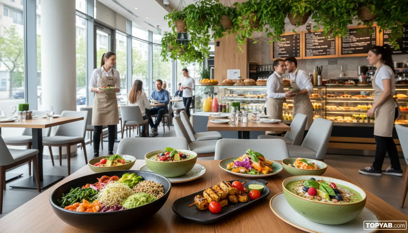 بهترین رستوران گیاهی در شمال تهران