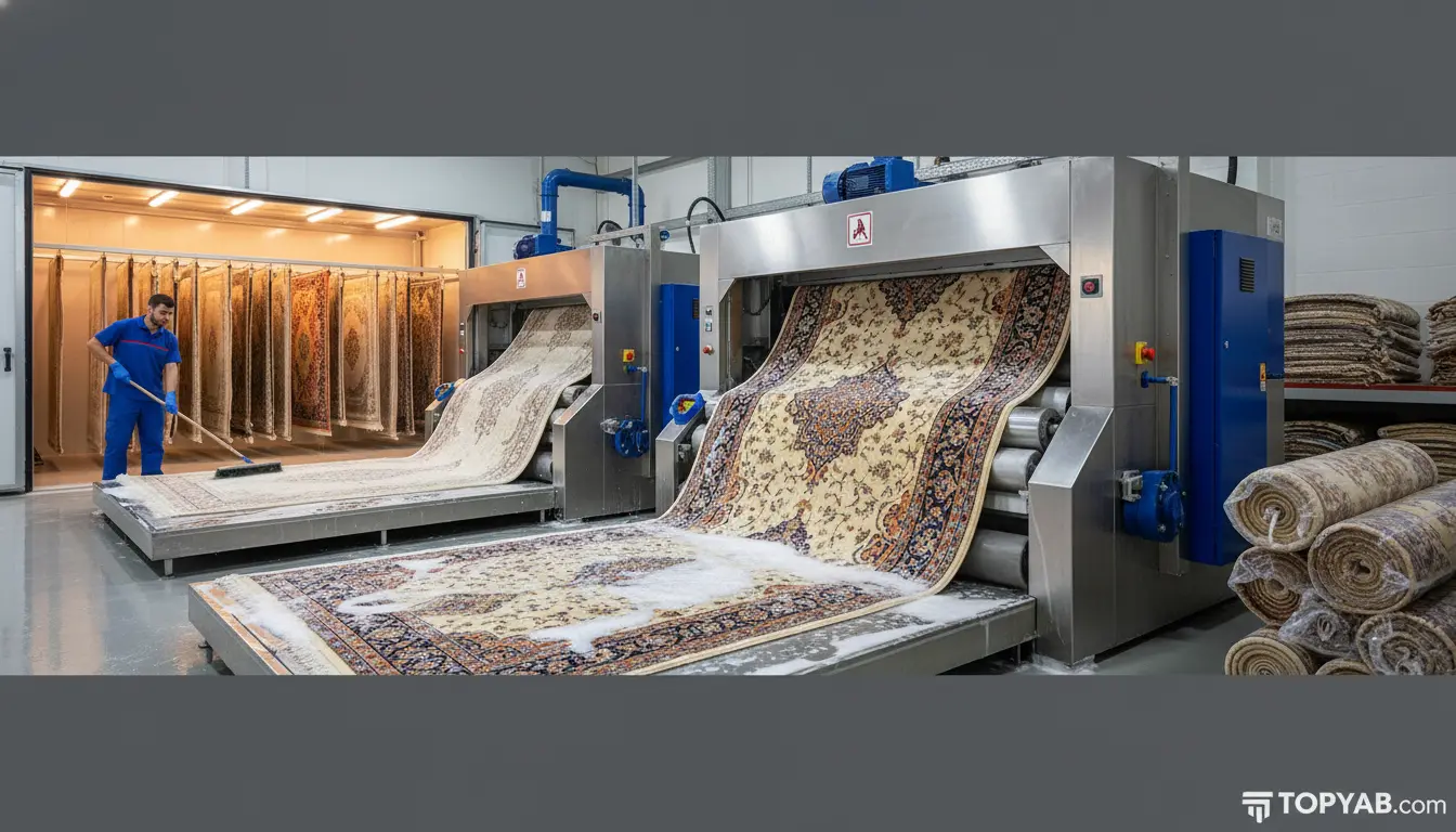 بهترین قالیشویی در مرکز تهران