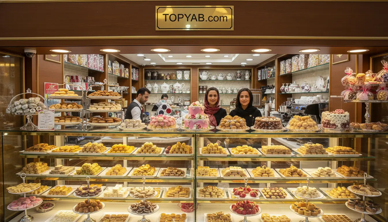 بهترین قنادی و شیرینی فروشی در شرق تهران