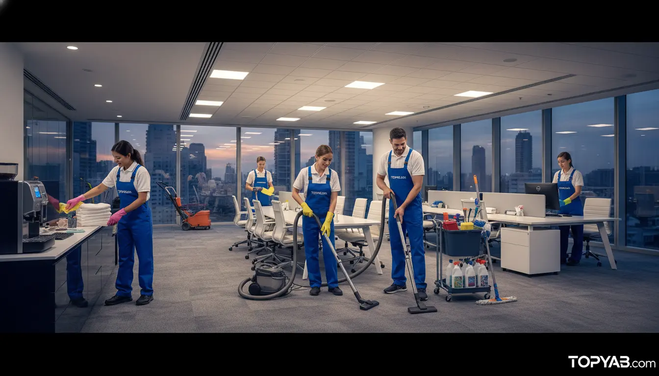 بهترین شرکت خدمات نظافتی اداری در مرکز تهران