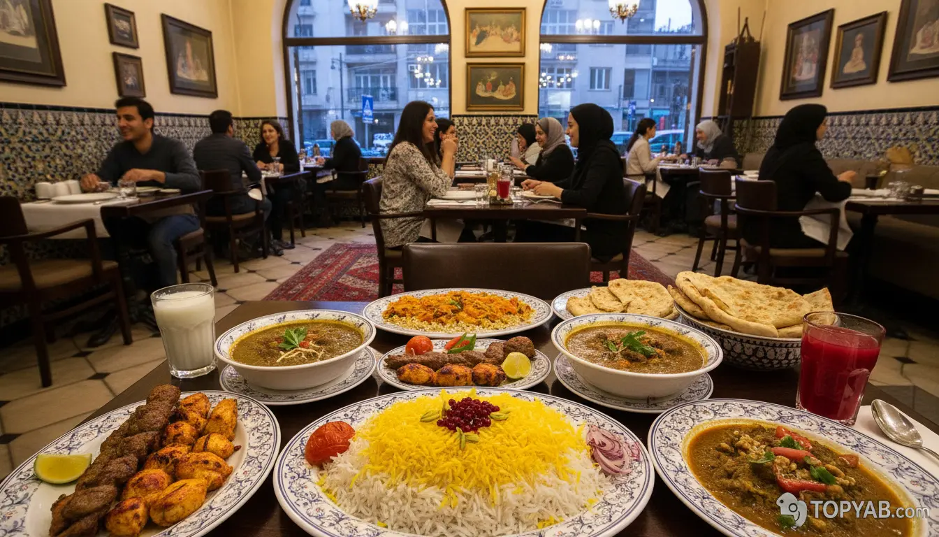 بهترین رستوران ایرانی در مرکز تهران