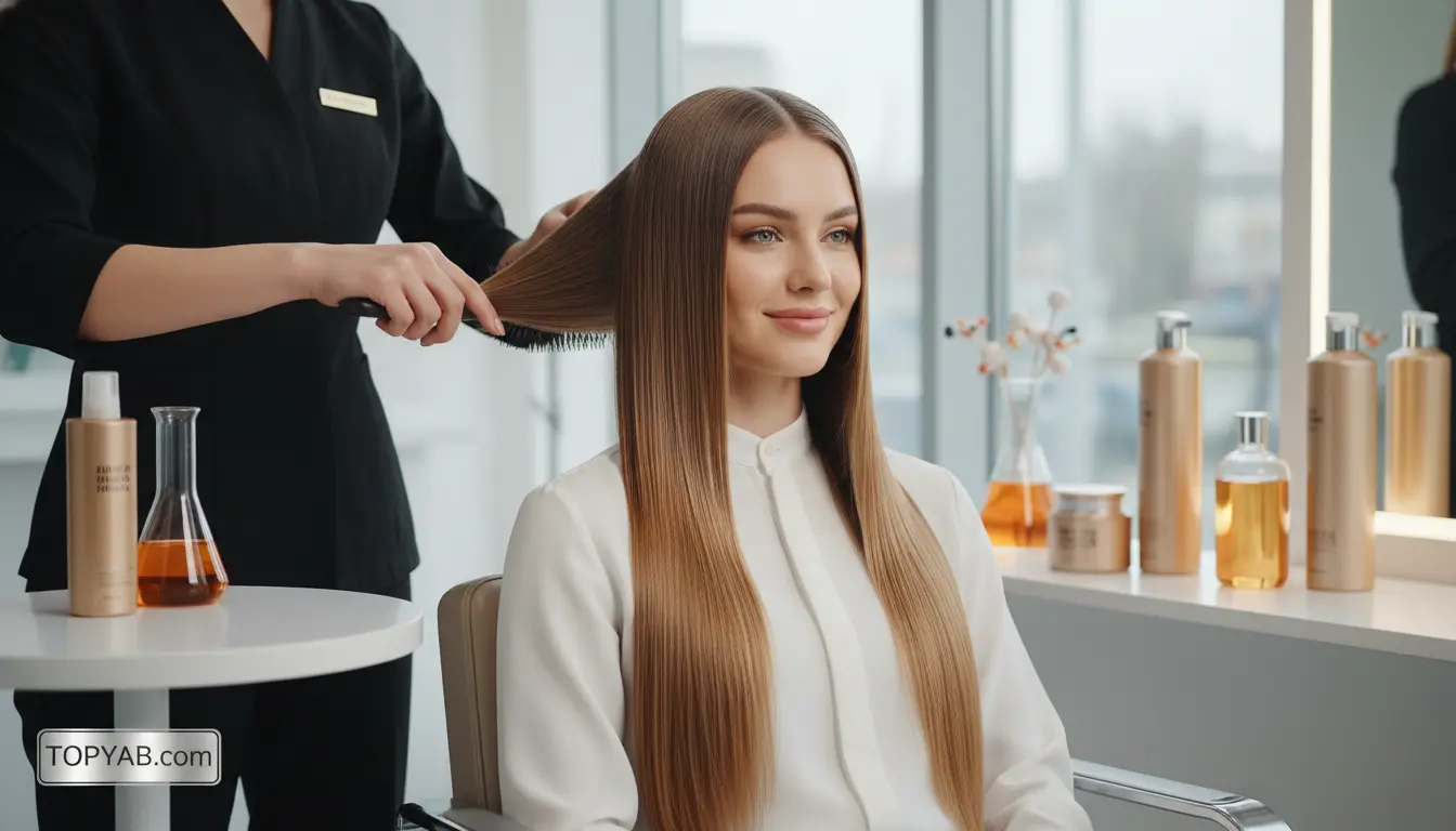 بهترین خدمات کراتین و احیا مو در مرکز تهران