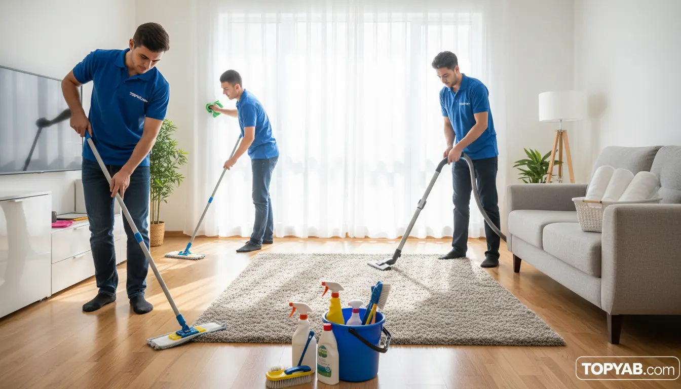 بهترین خدمات نظافتی منزل در مرکز تهران