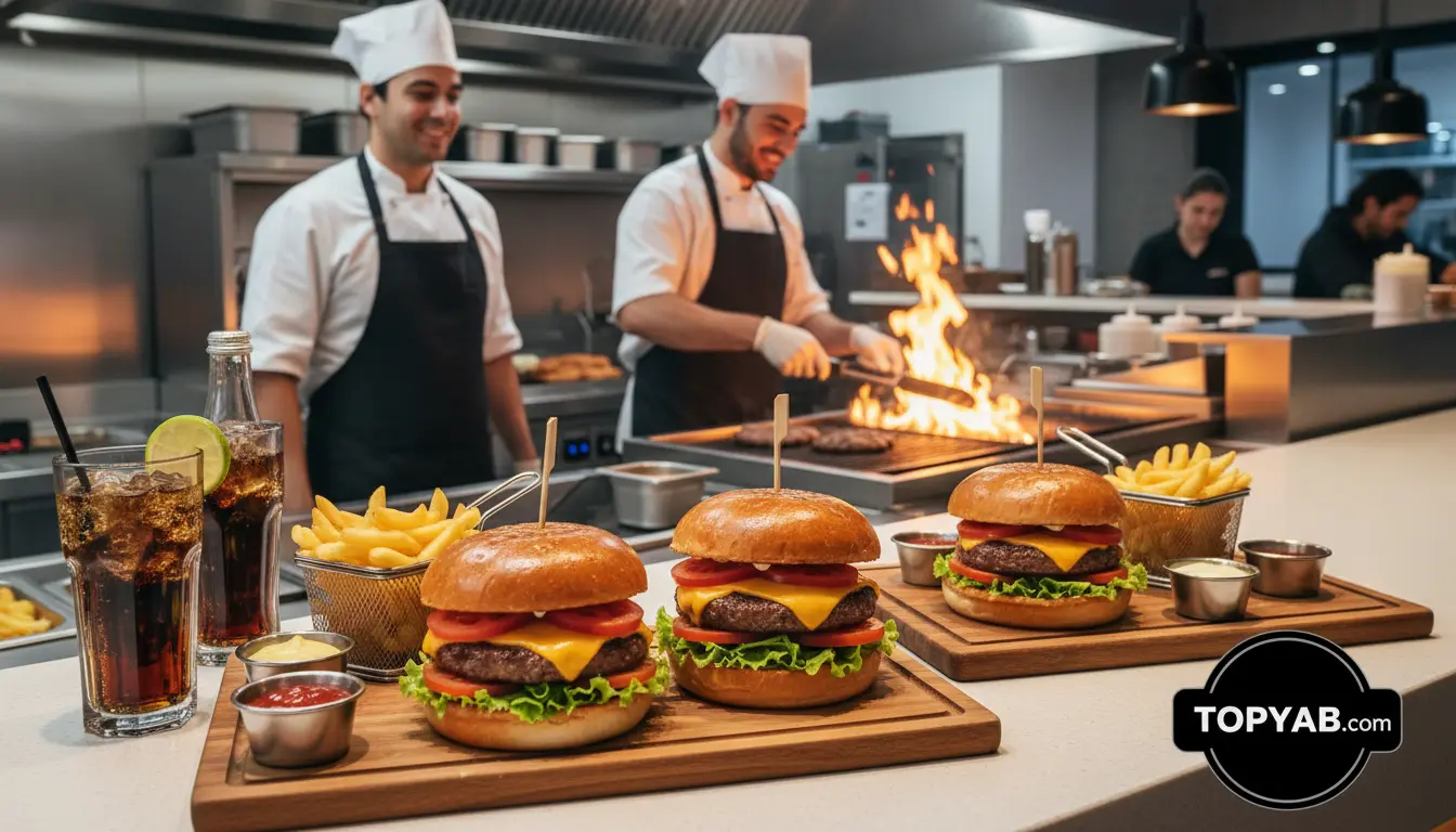 بهترین همبرگر فروشی در شرق تهران