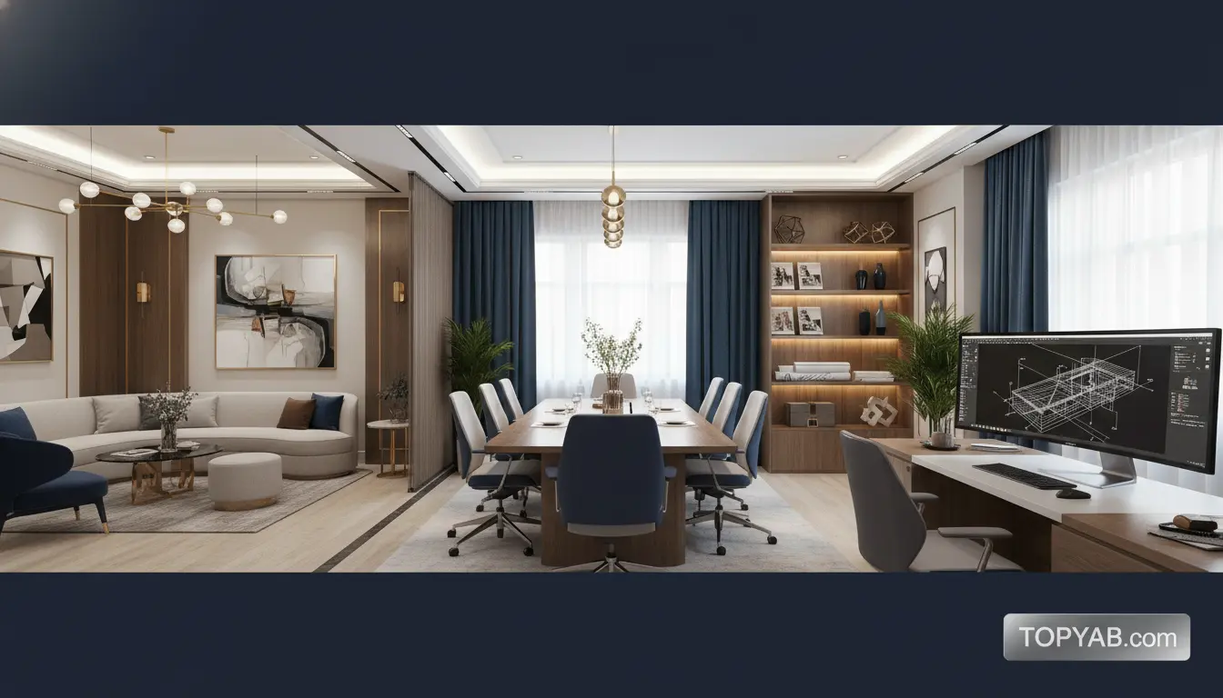 بهترین شرکت طراحی داخلی و دکوراسیون در تهران