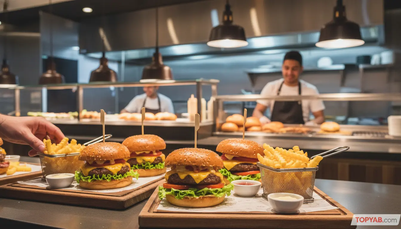 بهترین برگر فروشی در تهران