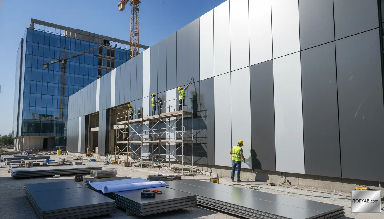 بهترین شرکت اجرای نمای کامپوزیت در تهران