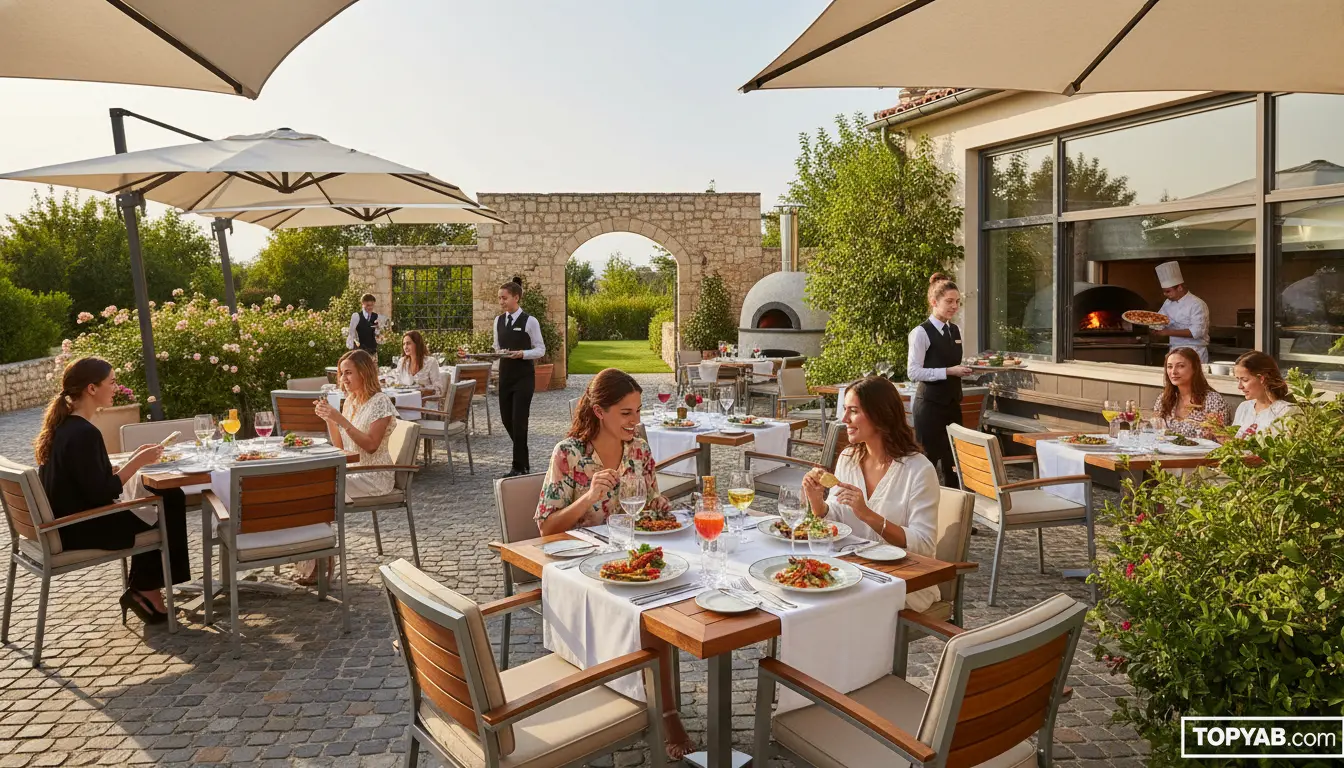 بهترین رستوران با فضای باز در تهران