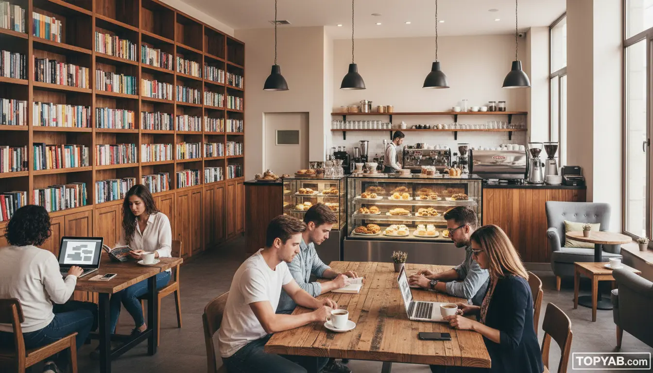 بهترین کافه کتاب در کرج