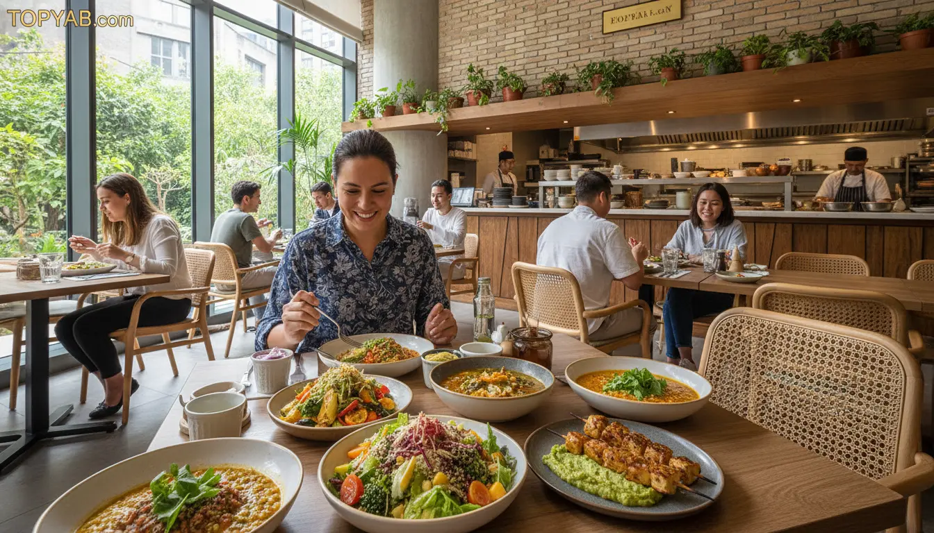 بهترین رستوران گیاهی در عظیمیه