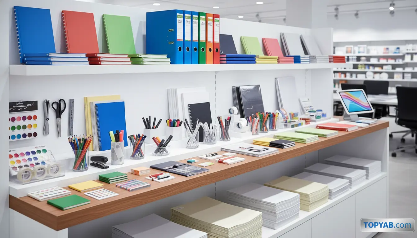 بهترین فروشگاه‌های لوازم التحریر در مهرشهر