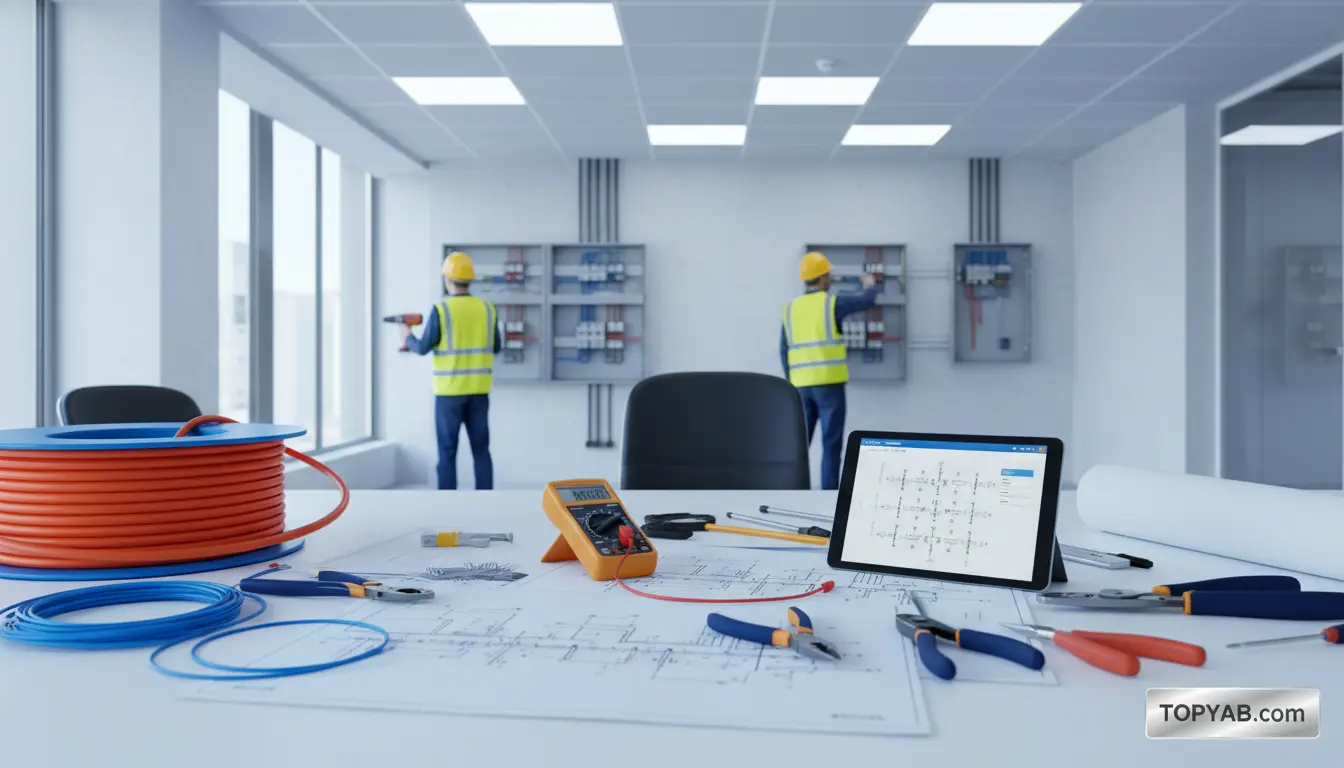 بهترین برق‌کشی و سیم‌کشی ساختمان در جهانشهر