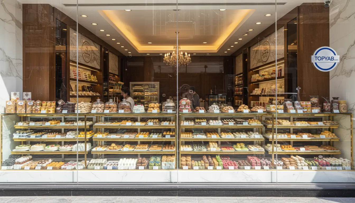 بهترین فروشگاه‌های شیرینی در مهرشهر