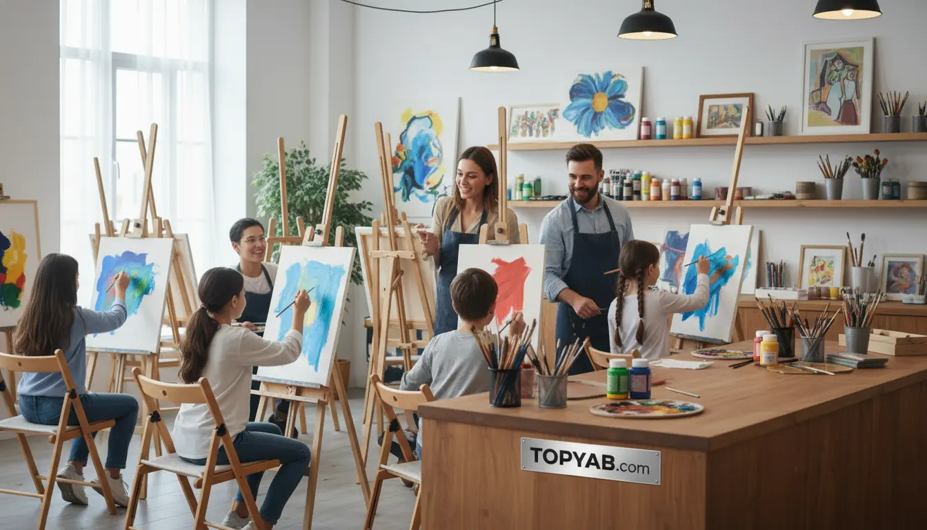 بهترین آموزشگاه‌های نقاشی در الهیه