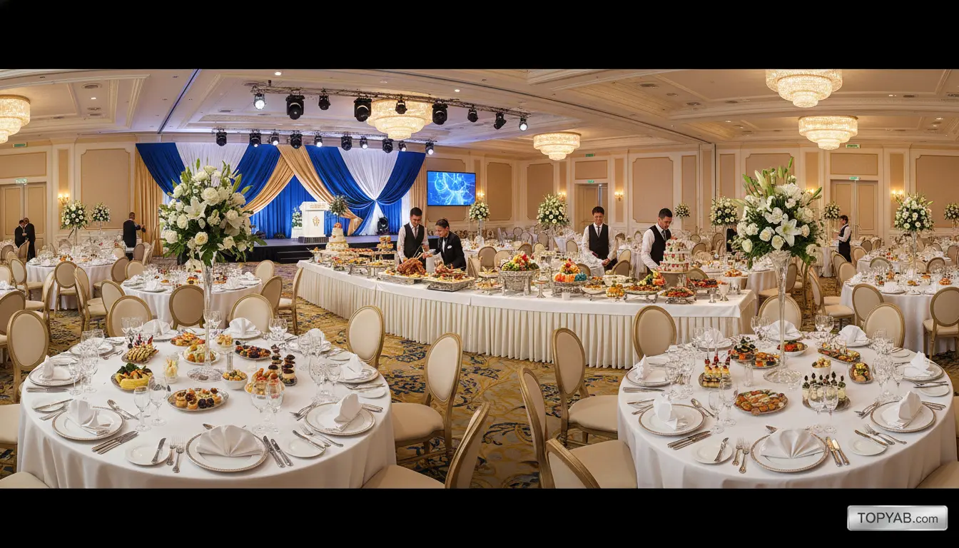 بهترین تشریفات مجالس و پذیرایی در الهیه