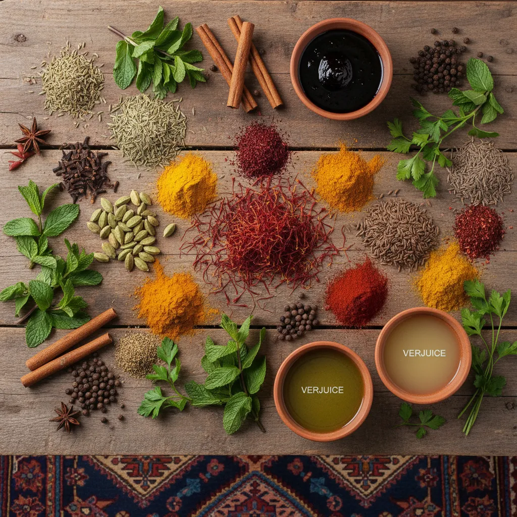 ادویه‌ها و چاشنی‌ها در آشپزی ایرانی و جهانی: راهنمای کامل استفاده