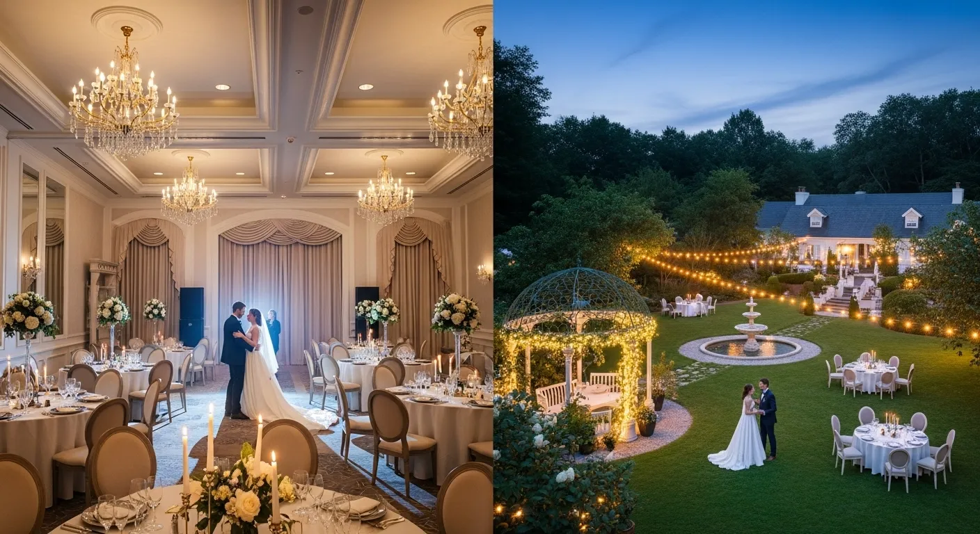 تالار پذیرایی بهتر است یا باغ تالار؟ مقایسه امکانات، قیمت و فصل مناسب برگزاری