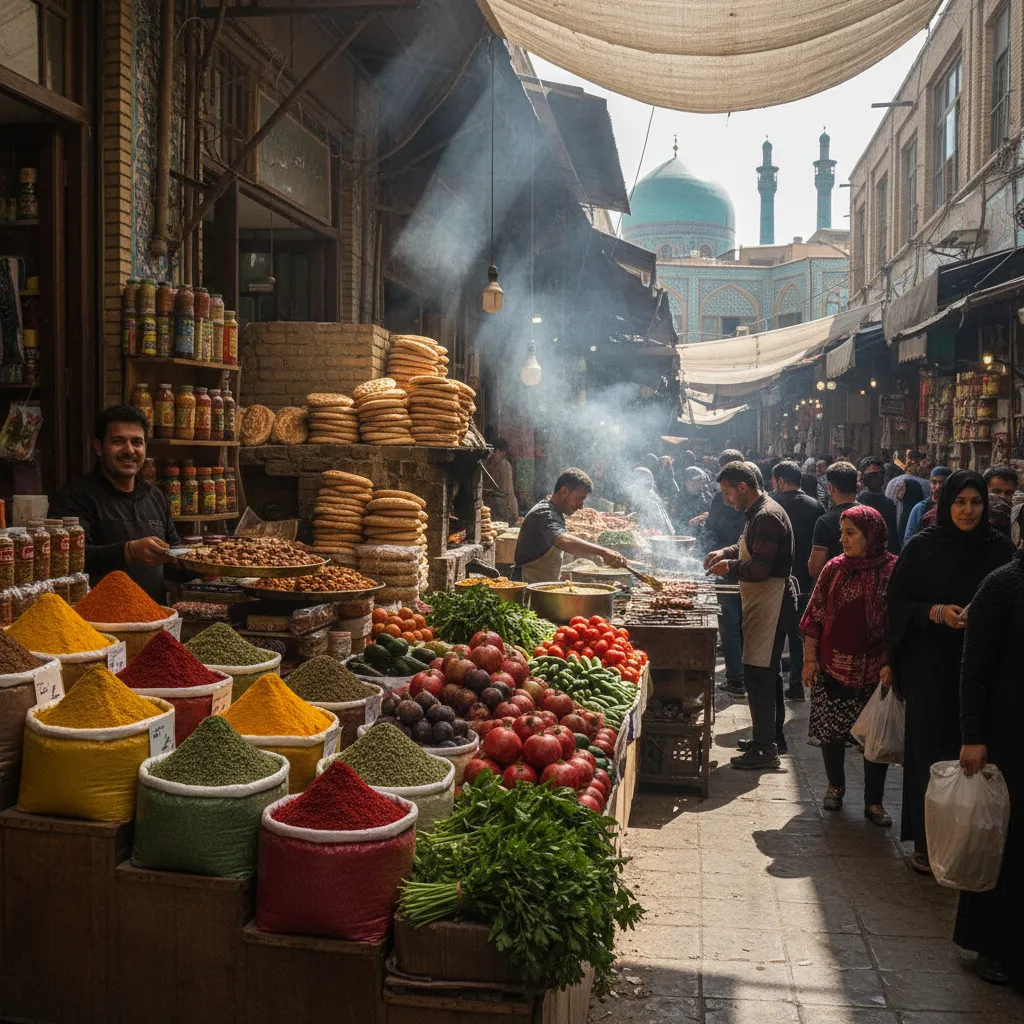 سفری به طعم‌ها: تجربه‌های غذایی خاص و بازارهای محلی تهران