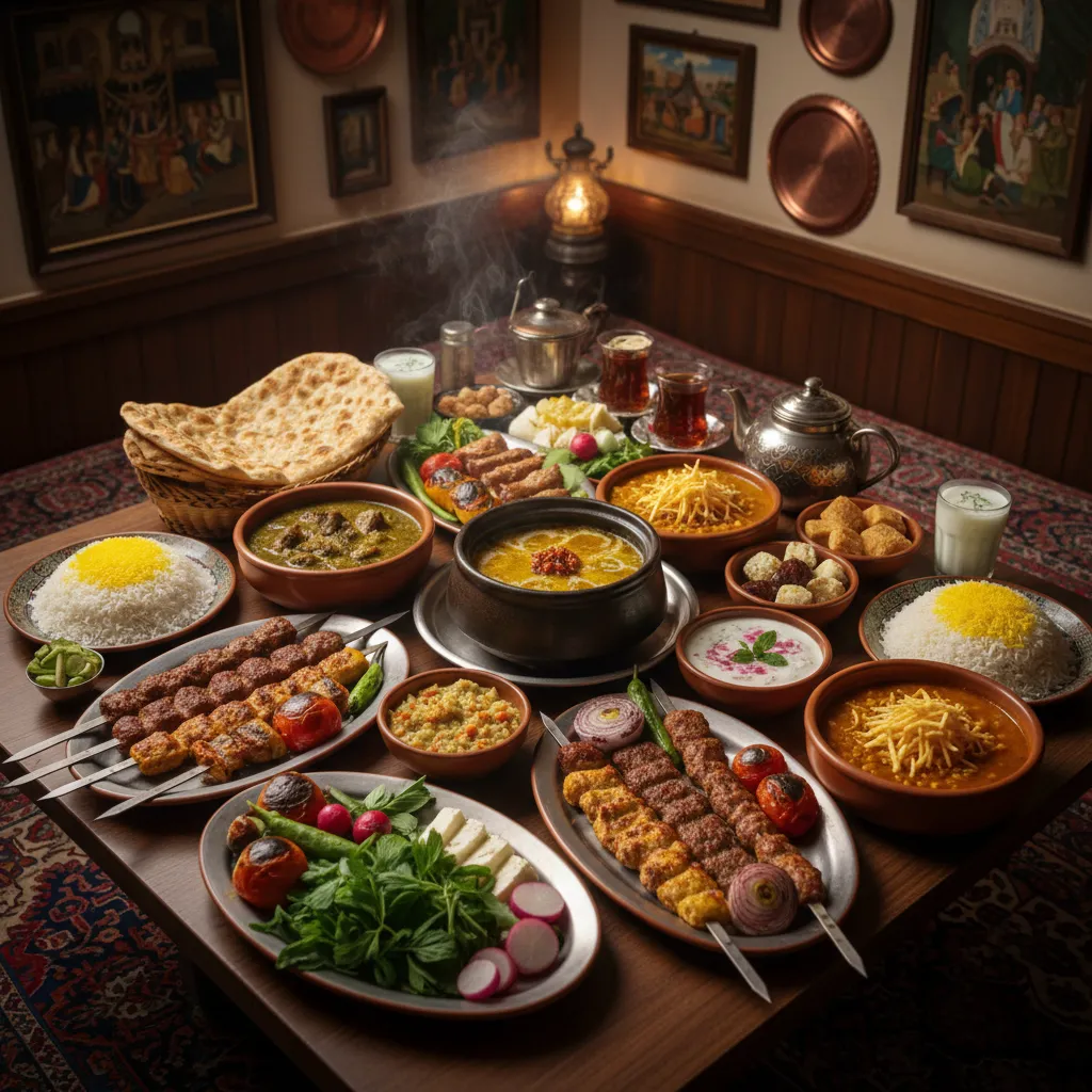 سفری به طعم‌ها: تجربه‌های غذایی خاص و بازارهای تهران