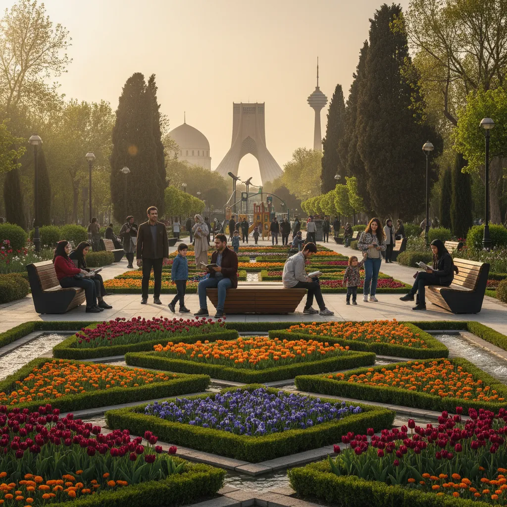 طبیعت‌گردی در دل پایتخت: پارک‌ها، باغ‌ها و فضاهای سبز تهران
