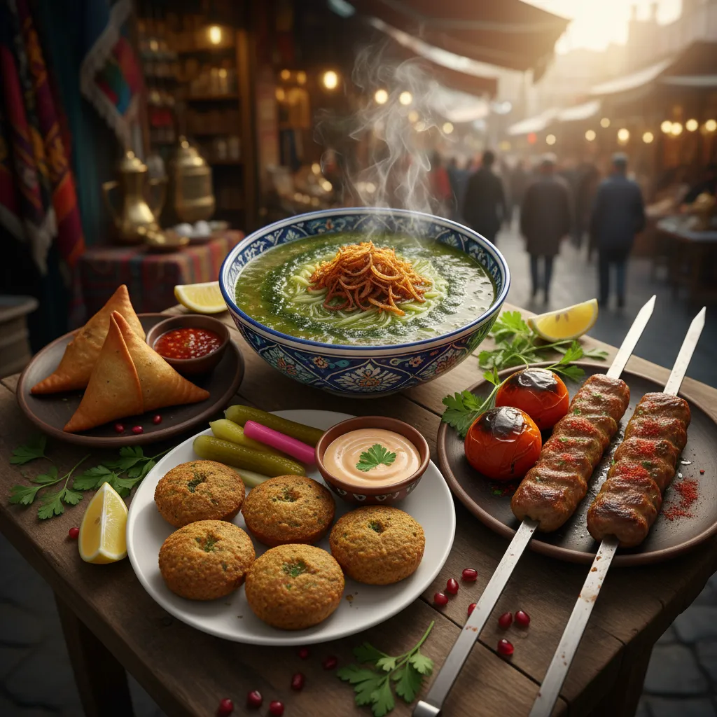 غذاهای خیابانی ایران: از فلافل جنوب تا کباب شمال