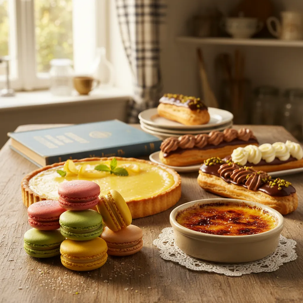 هنر شیرینی‌پزی فرانسوی: آموزش گام به گام دسرهای کلاسیک
