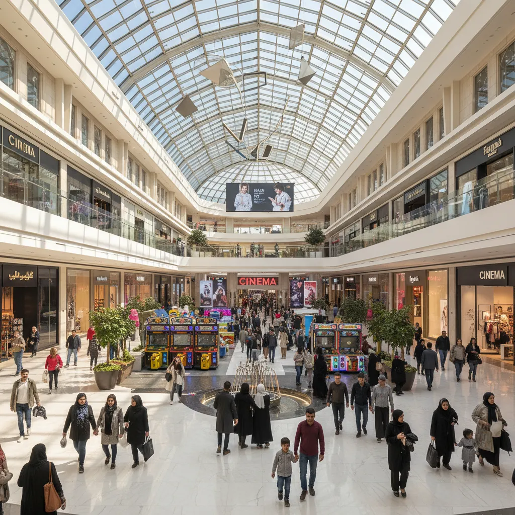 هیجان و خرید: راهنمای جامع تفریحات مدرن و مراکز خرید تهران