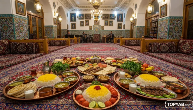 بهترین سفره خانه سنتی در شهرک غرب