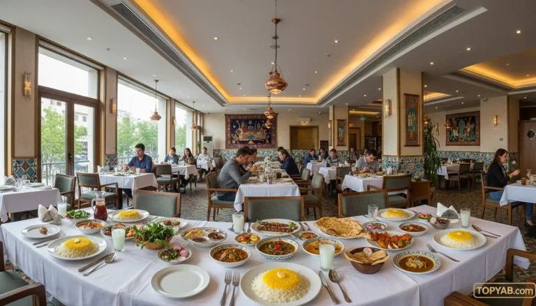 بهترین رستوران در شهرک غرب