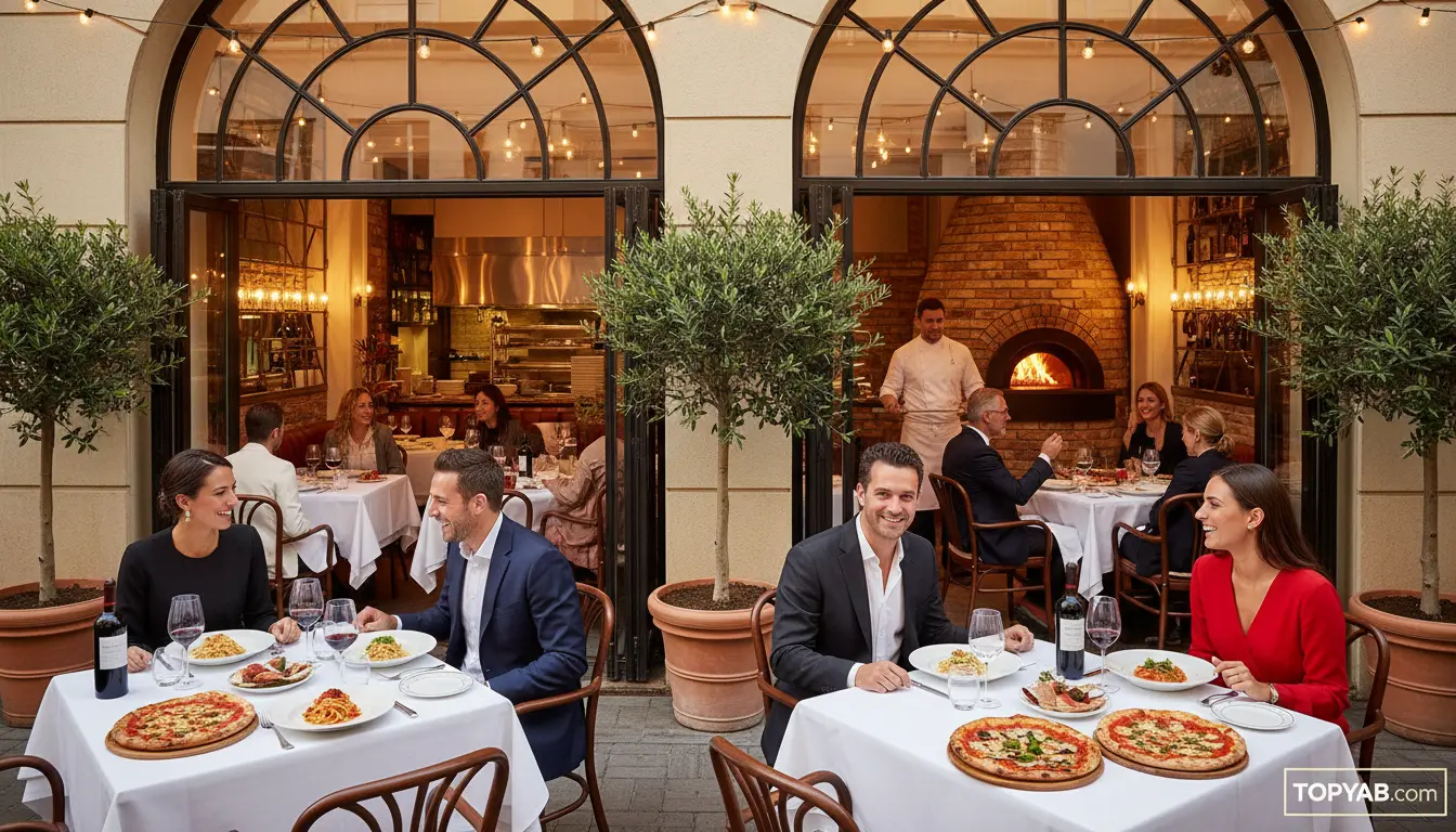 بهترین رستوران ایتالیایی در گیشا