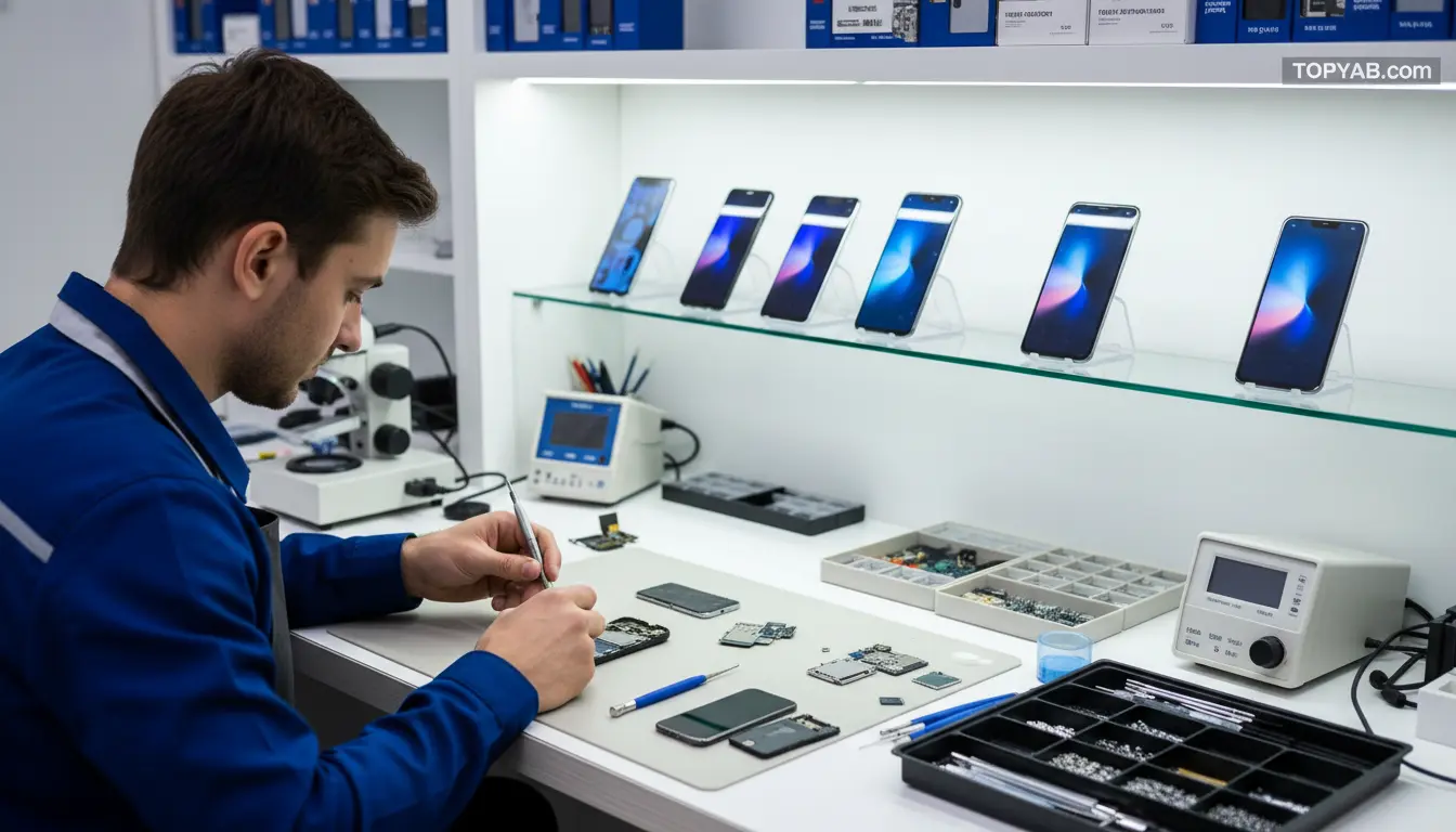 بهترین مرکز تعمیر موبایل در گیشا