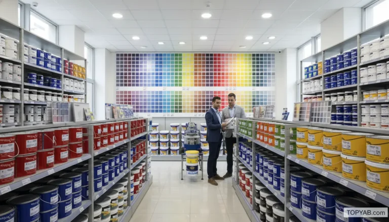 بهترین فروشگاه رنگ ساختمان در پاسداران