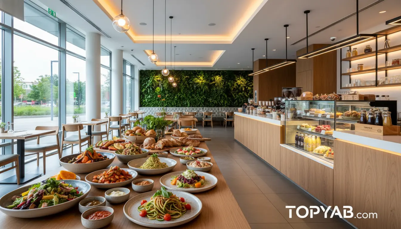 بهترین رستوران گیاهی در پاسداران