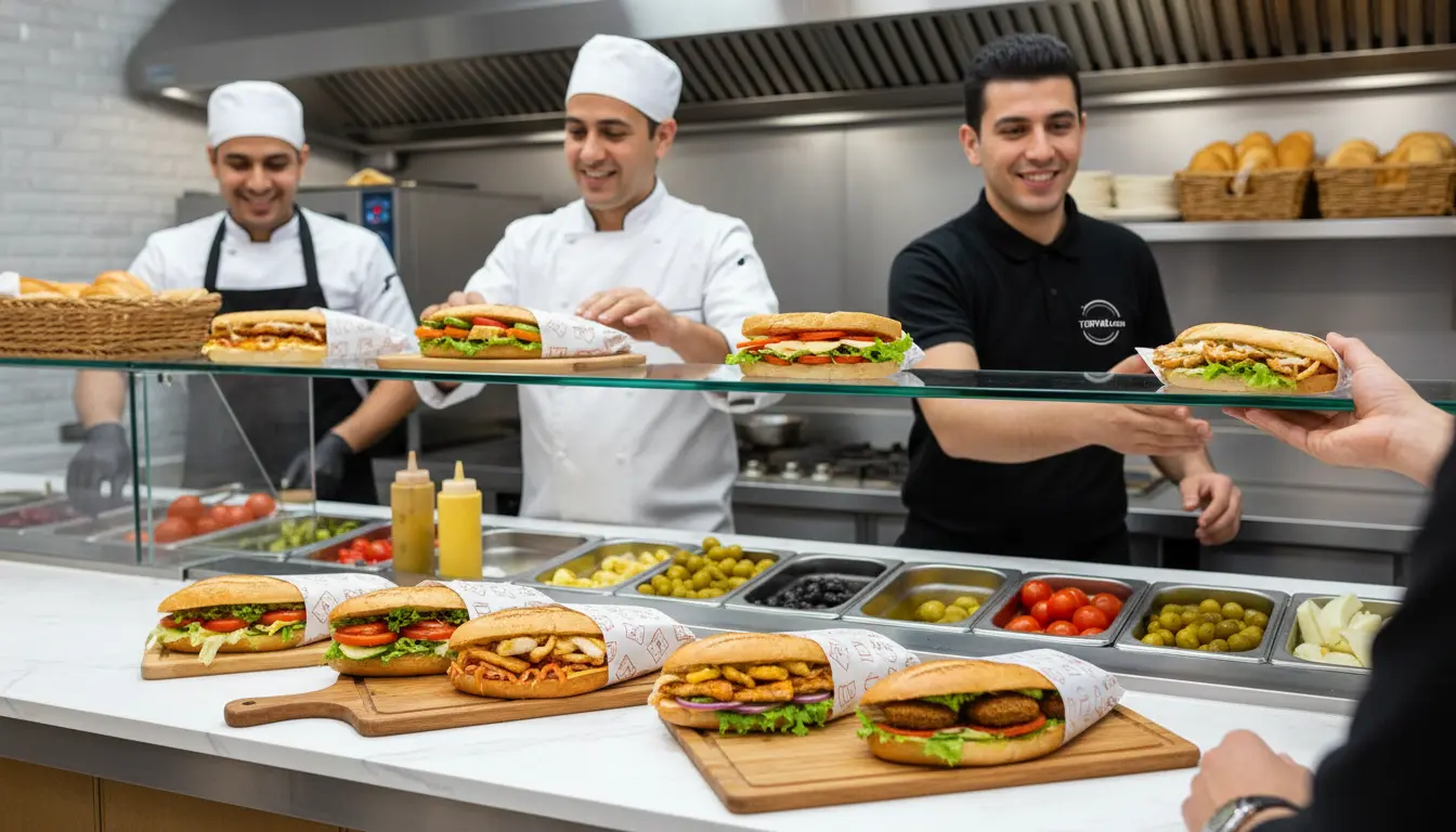 بهترین برگر فروشی در ظفر