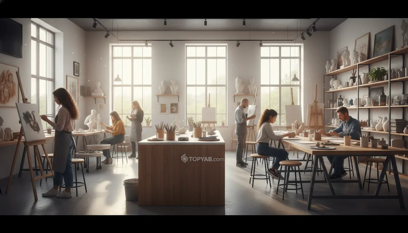 بهترین آموزشگاه‌های هنرهای تجسمی در فردیس