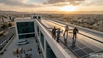 بهترین نصاب پنل خورشیدی در شهریار