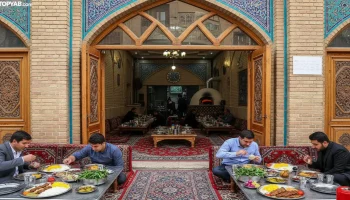 بهترین غذاخوری سنتی شهریار
