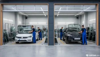 بهترین مرکز شیشه اتومبیل در شهریار