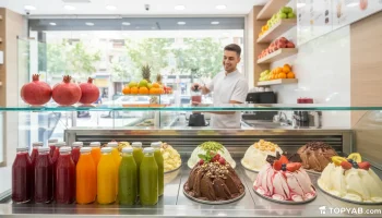 بهترین آبمیوه و بستنی در اندیشه