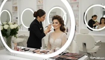 بهترین گریم و میکاپ عروس در اندیشه