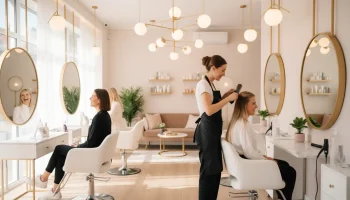 بهترین آرایشگاه زنانه در اندیشه