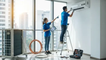 بهترین نصاب کولر گازی در اندیشه