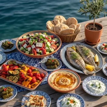 آشپزی مدیترانه‌ای: راز رژیم غذایی سالم و خوشمزه